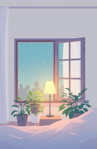 Lofi Anime Aesthetic iPad Wallpaper