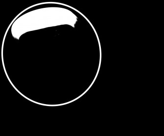 Abstract Magnifying Glass Design Wallpaper