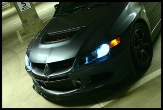 Black Mitsubishi Evo Viii Lancer Evolution Wallpaper