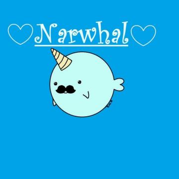 Kawaii Narwhal Wallpaper Top Background