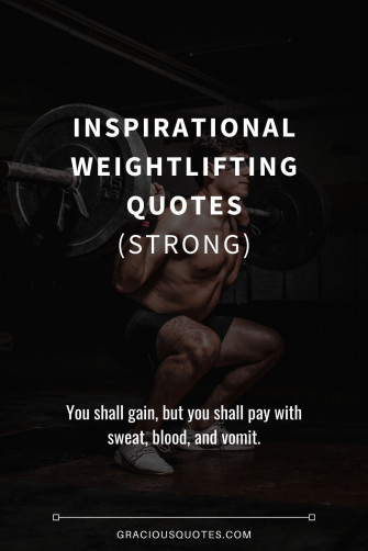 Inspirational Weightlifting Quotes Strong Gracious Wallpaper