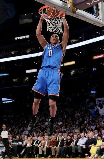 Russell Westbrook Dunk Photos Wallpaper