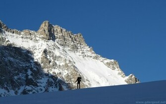 Backcountry Skiing Wallpaper