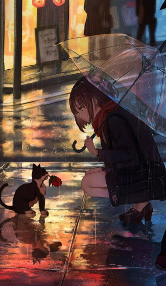 Anime Girl Phone Wallpaper