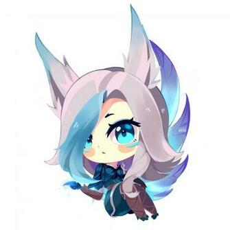 Chibi Ssg Xayah Lol Wallpaper