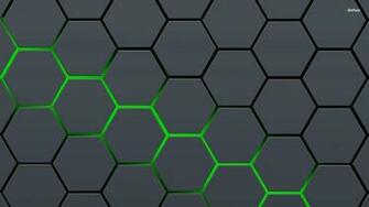 Hexagon Pattern Wallpaper Abstract