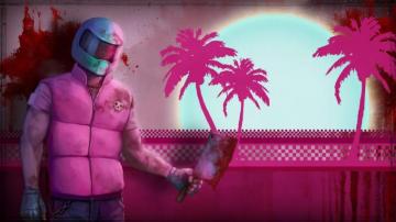 Hotline Miami Pink Wallpaper