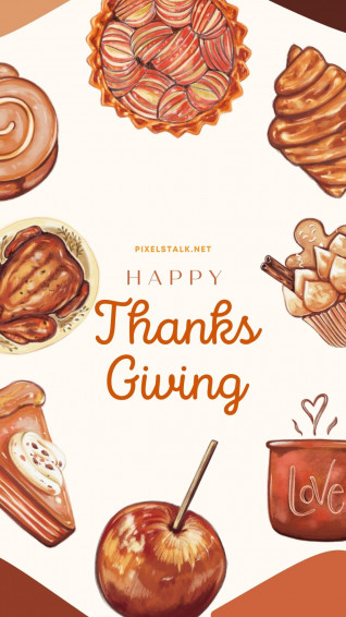 Thanksgiving iPhone Wallpaper Net