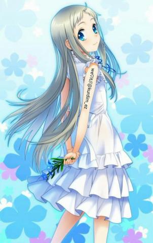 Anime Image Cute Anohana Menma Wallpaper Teahub Io