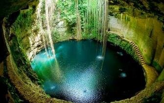 Cenote Yucatan Mexico HD Desktop Wallpaper