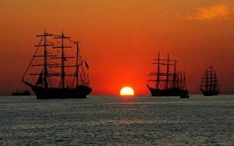 Tall Ships Wallpaper