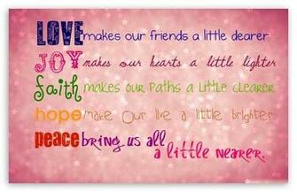 Love Joy Hope HD Desktop Wallpaper High Definition Mobile