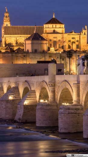 Roman Bridge Of Cordoba HD Wallpaper