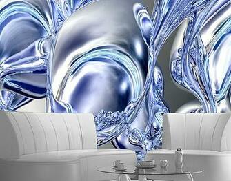 Photo Wall Mural Liquid Smoke Wallpaper Art Decor 3d Digital