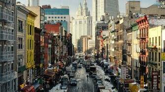 New York City Street Wallpaper Working Families