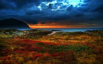 Sunrise Over The Sea In Spring X Close