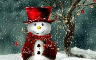 Snowman Wallpaper