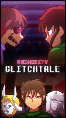 Glitchtale Poster Animosity Phone Wallpaper By Blaiiro On