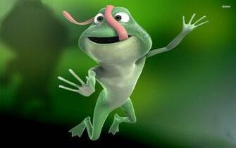 Funny Frog Wallpaper