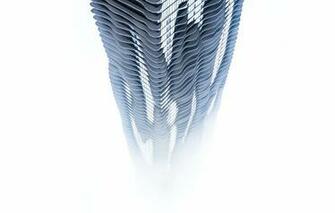 Wallpaper Fog Tower The City Chicago Building Sky
