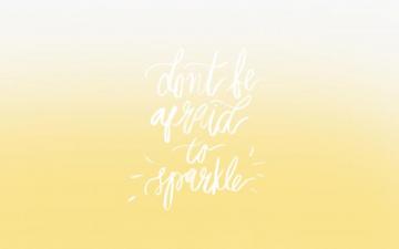 Yellow Aesthetic Quotes Desktop Wallpaper On