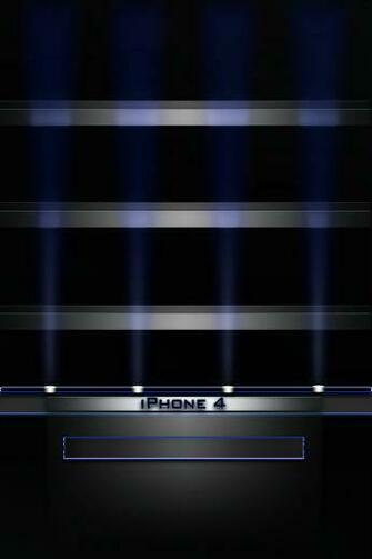 Ipod Touch Apps And Wallpaper iPhone Blue Shelf