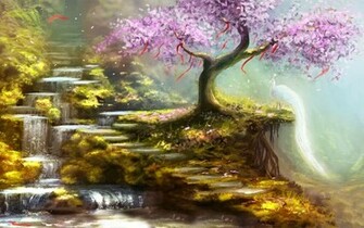 Pink Nature Wallpaper Widescreen HD