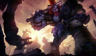 Junkyard Trundle Wallpaper Fan Arts League Of Legends Lol