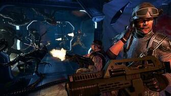 Aliens Colonial Marines Wallpaper Game