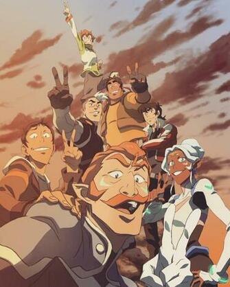 Voltron Legendary Defender Lance Pidge Keith Shiro