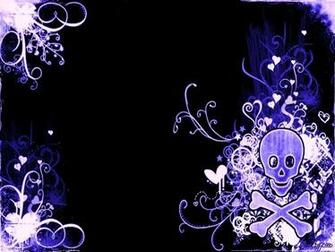 Emo Skull Wallpaper Submited Image