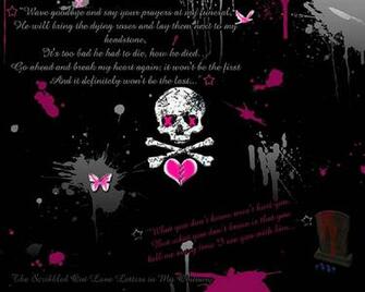 Pink Skull Wallpaper