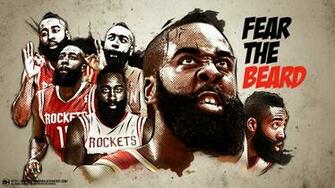 James Harden Fear The Beard Wallpaper Ver By Michaelherradura On