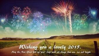 New Year Wishes Wallpaper HD