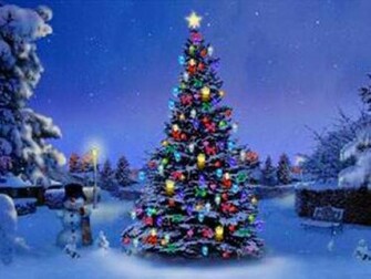 Christmas Tree 3d Screensaver