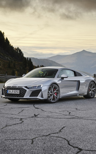 Audi R8 V10 Phone Wallpaper