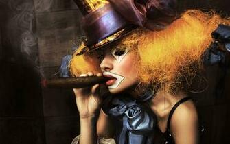 The Clown With A Cigar Wallpaper And Image Pictures