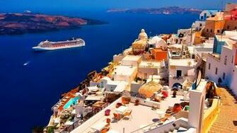 Santorini Wallpaper