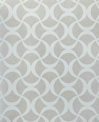 Wallpaper Metallic Silver Contemporary By