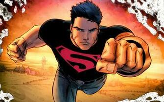 Superman Comic Wallpaper Young