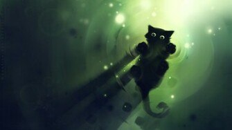 Cute Cg Cat Wallpaper HD