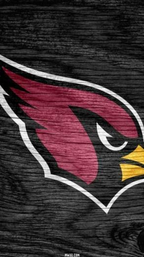 Arizona Cardinals Grey Weathered Wood Wallpaper For iPhone