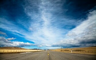 Road And Sky Wallpaper HD