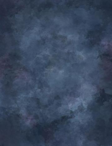 Midnight Blue Printed Old Master Photography Backdrop J