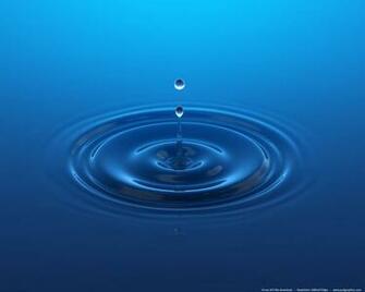 Blue Water Drop Background Psdgraphics