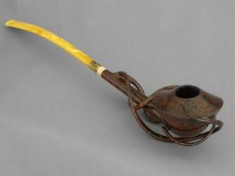High Resolution Smoking Pipe Desktop Laptop Ed In Smoke