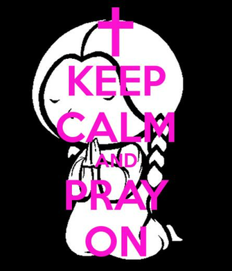 Keep Calm And Pray On Carry Image Generator