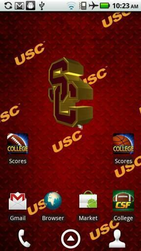 Usc Trojans Live Wallpaper HD App For Android