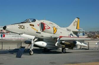Skyhawk Midways Aircraft High Resolution Wallpaper
