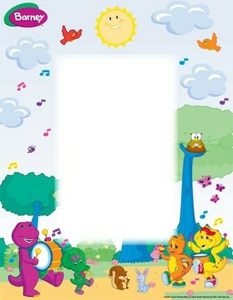 Name Poems Personalized Barney Poem Parade Sing Your